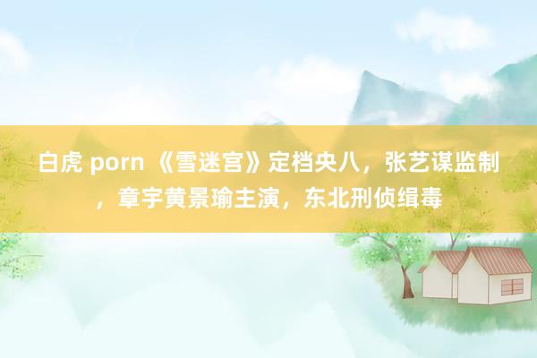 白虎 porn 《雪迷宫》定档央八，张艺谋监制，章宇黄景瑜主演，东北刑侦缉毒