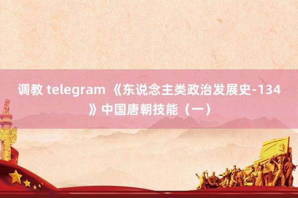 调教 telegram 《东说念主类政治发展史-134》中国唐朝技能（一）