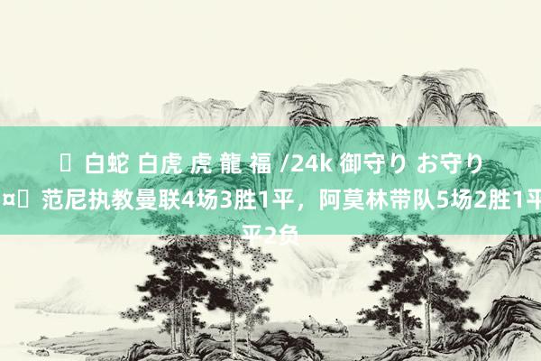 ✨白蛇 白虎 虎 龍 福 /24k 御守り お守り 🤔范尼执教曼联4场3胜1平，阿莫林带队5场2胜1平2负