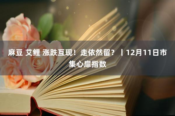 麻豆 艾鲤 涨跌互现！走依然留？丨12月11日市集心扉指数